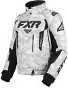 FXR Octane メンズ スノー ジャケット ホワイト/カモ/ブラック FXR Octane Mens Snow Jacket White/Camo/Black