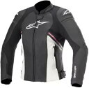 アルパインスターズ ステラ GP プラス R V3 エアフロー レディース レザー ジャケット ブラック/ピンク Alpinestars Stella GP Plus R V3 Airflow Womens Leather Jacket Black/Pink