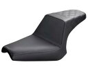 サドルメン ステップアップ格子ステッチシート '13-'20 ボルト/Rスペック/Cスペック (Y13-16-173) Saddlemen Step-Up Lattice Stitch Seat '13-'20 Bolt/R-Spec/C-Spec (Y13-16-173)(2)