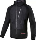Alpinestars MSE ハイブリッド メンズ オートバイ フード付き ジャケット ブラック Alpinestars MSE Hybrid Mens Mo...