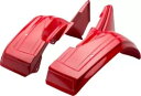 マイヤー レッド プラスチック リア ATV フェンダー (119832) Maier Red Plastic Rear ATV Fender (119832)
