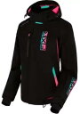 FXR EVO FX レディース スノー ジャケット ブラック/ミント E/ピンクフェード FXR EVO FX Womens Snow Jacket Blac...