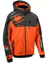 Castle X Flex メンズ スノー ジャケット チャコール/オレンジ Castle X Flex Mens Snow Jacket Charcoal/O...
