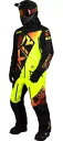 FXR CX FAST インシュレーテッド メンズ スノー モノスーツ ブラック/インフェルノ FXR CX FAST Insulated Mens Snow ...
