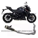 フルエキゾースト アロープロ ニクロムブラック スズキ GSX-S 1000 2017 - 2020 Full Exhaust Arrow Pro Nichro...
