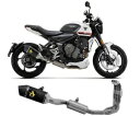 フルエキゾースト 触媒付き Arrow Veloce Alu N TRIUMPH TRIDENT 660 2021 - 2023 Full Exhaust Ca...