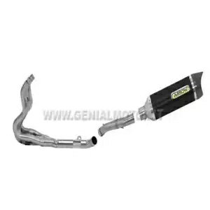 フルエキゾースト アロー ストリート サンダー アルミ ブラック スズキ GSX-R 600 2011 - 2016 Full Exhaust Arrow Street Thunder Alu Black Suzuki Gsx-R 600 2011 - 2016