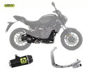 2021 Kat Arrow Works カーボンエンドキャップコンプリートエキゾースト ヤマハ Mt 07 - 2023- 2021 Kat Arrow Wo...