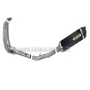 フルエキゾースト アローテック カーボン カワサキ Z 750 R 2011 - 2014 Full Exhaust Arrow Tech Carbon Kaw...