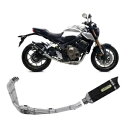 フルエキゾースト アプロ アロー オールブラック トゥーン F カーボン ホンダ CB650R 2019 - 2023 Full Exhaust Appro A...