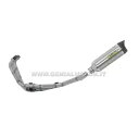 フルエキゾースト触媒付き Arrow Thunder アルミニウム ホンダ CB 650 F 2016 - 2018 Full Exhaust Catalyze...