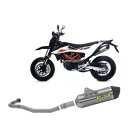 フルエキゾースト アロー NoApp Tit All R F キャブ RTech KTM 690 SMCR 2019 - 2023 Full Exhaust A...
