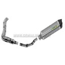 フルエキゾースト アローテック タイタン カワサキ Z 800 E 2013 - 2016 Full Exhaust Arrow Tech Titan Kawa...