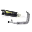 KAWASAKI Z 900 2020 - 2023 用フルエキゾースト アロー承認カーボン Full Exhaust Arrow Approved Carbo...