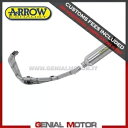 フルエキゾースト触媒付き Arrow Thunder チタン ホンダ CB 650 F 2016 - 2018 Full Exhaust Catalyzed A...