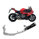 フルエキゾースト アロー ニクロム ブラック P F スチール BMW S 1000 RR 2019 - 2023 Full Exhaust Arrow Nic...