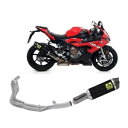 フルエキゾースト アロー アラム ブラック RaceT F カーボン BMW S 1000 RR 2019 - 2023 Full Exhaust Arrow ...