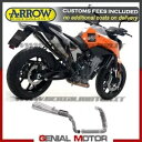 フルエキゾースト 2 サイレンサー付き Arrow Pro Race チタン KTM 790 Duke 2020 20用 Full Exhaust with 2...