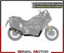 フルシステムエキゾースト触媒付き Arrow Thunder ヤマハ TRACER 9 GT カーボン 2021 Full System Exhaust Cat...