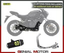 フルエキゾースト カットアローワークス カーボンエンドキャップ ブラックニクロム ヤマハ MT-07 2021 Full Exhaust Kat Arrow W...