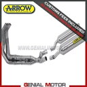 フルエキゾースト アローサンダー アルミ カワサキ Z1000 2017 - 2020 Full Exhaust Arrow Thunder Aluminium...