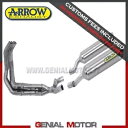 フルエキゾースト アロー ストリート サンダー アルミ カワサキ Z1000 2014 - 2016 Full Exhaust Arrow Street Thu...