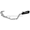フルエキゾースト アロー Xkone スチール ブラック BMW R ナイン T スクランブラー 2016 - 2021 Full Exhaust Arrow Xkone Steel Black Bmw R Nine T Scrambler 2016 - 2021(2)