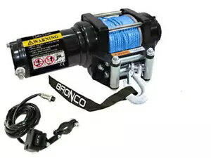 ブロンコ ATV ジェネレーション II ウインチ 5,000 ポンド 合成ロープ付き Bronco ATV Generation II Winch 5,000 lb. with Synthetic Rope