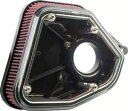 アロイアート ブームボックス エアクリーナーキット 1.8インチ ブラック #1.8M8BP ハーレーダビッドソン Alloy Art Boom Box Air Cleaner Kit 1.8