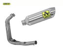 フルエキゾースト アローサンダー スチールエンドキャップ アルミ ヤマハ Mt 07 2021 - 2023 Full Exhaust Arrow Thunde...