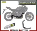 フルエキゾースト アローサンダー カーボンエンドキャップ アルミ ヤマハ MT-07 2021 Full Exhaust Arrow Thunder Carbo...
