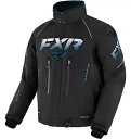 FXR アドレナリン メンズ スノー ジャケット ブラック/スチール フェード FXR Adrenaline Mens Snow Jacket Black/Steel Fade