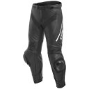 Dainese デルタ 3 メンズ 穴あきレザー パンツ ブラック/ブラック/ホワイト Dainese Delta 3 Mens Perforated Leat...