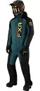 FXR Recruite Lite メンズ スノー モノスーツ ブラック/ダーク スチール/インフェルノ FXR Recruite Lite Mens Snow...