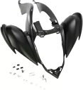 Maier Stealth ブラック プラスチック フロント ATV フェンダー (19001-20) Maier Stealth Black Plastic Front ATV Fender (19001-20)