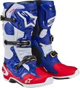 アルパインスターズ テック 10 ユニオン LE メンズ MX オフロード ブーツ レッド/ブルー Alpinestars Tech 10 Union LE M...