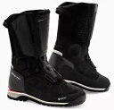 Rev'It Discovery GTX メンズ ゴアテックス オートバイ ブーツ ブラック Rev'It Discovery GTX Mens Gore-Te...