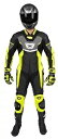 Cortech Revo Sport Air メンズ レザー オートバイ 1 ピース スーツ Hi-Vis/ガンメタル Cortech Revo Sport A...