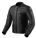 Rev'It Rino メンズ レザー オートバイ ジャケット ブラック Rev'It Rino Mens Leather Motorcycle Jacket ...