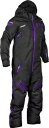 フライ レーシング コバルト メンズ スノー モノスーツ シェル ブラック/パープル Fly Racing Cobalt Mens Snow Monosuit ...