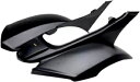 Maier Stealth ブラック プラスチック リア ATV フェンダー (14701-20) Maier Stealth Black Plastic Rear ATV Fender (14701-20)