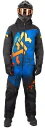 FXR CX FAST インシュレーテッド メンズ スノー モノスーツ ダークブルー ヘイズ FXR CX FAST Insulated Mens Snow M...