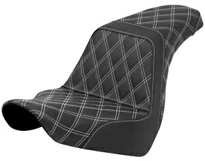ѡ WORLDҸˤ㤨֥ɥ ƥåץå ֥å  - եۥ磻 ʻҥƥå (A818-29-175WHI Saddlemen Step-Up Black Seat - Full White Full Lattice Stitch (A818-29-175WHIפβǤʤ168,300ߤˤʤޤ