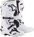 アルパインスターズ テック 10 メンズ MX オフロード ブーツ ホワイト Alpinestars Tech 10 Mens MX Offroad Boots...