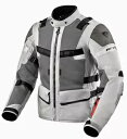 Rev'It カイエン 2 メンズ テキスタイル モーターサイクル ジャケット シルバー Rev'It Cayenne 2 Mens Textile Motor...