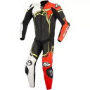 Alpinestars GP Plus メンズ ワンピース レザー スーツ レッド/ホワイト/ブラック/イエロー 54 EUR Alpinestars GP P...