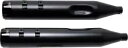 S&S デュアル ブラック MK45 スリップオン マフラー ブラック スラスター エンド キャップ付き (550-0621) S&S Dual Black M...