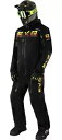 FXR マーベリック FAST メンズ インサレーテッド スノー モノスーツ ブラック/インフェルノ FXR Maverick FAST Mens Insula...