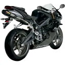 アクラポビッチ チタン オーバル スリップオン マフラー 逆さキャップ付き (S-T675SO3-HACT) Akrapovic Titanium Oval S...