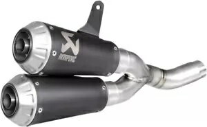 ݥӥå ֥å ˥륹åץޥե顼 (S-D8SO4-CUBTBL/1) Akrapovic Black Titanium Conical Slip-On Muffler (S-D8SO4-CUBTBL/1)